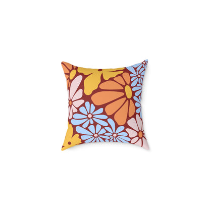 Boho Floral Pillow Cover, 3 sizes