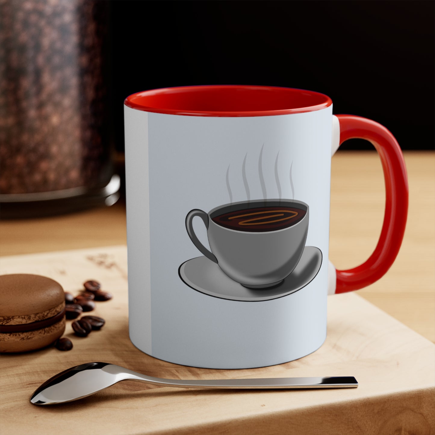 Life happens, coffee helps 11oz Accent Mug