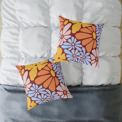 Boho Floral Pillow Cover, 3 sizes
