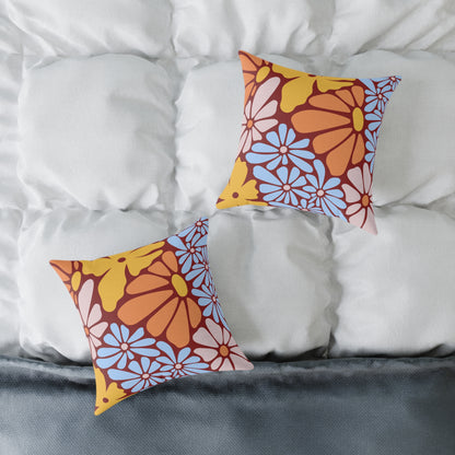 Boho Floral Pillow Cover, 3 sizes