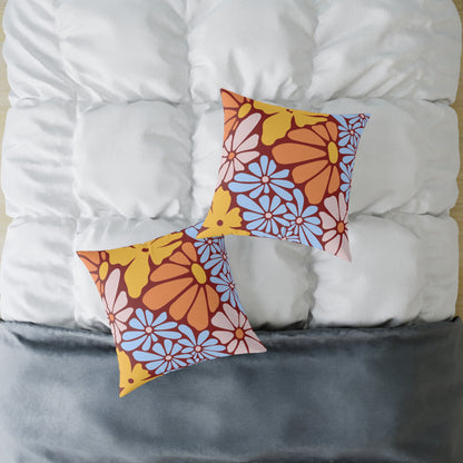 Boho Floral Pillow Cover, 3 sizes