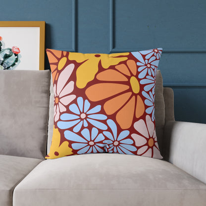 Boho Floral Pillow Cover, 3 sizes