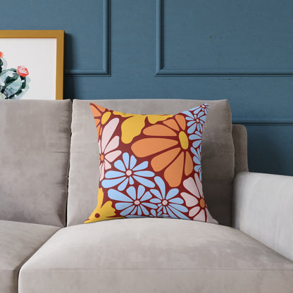 Boho Floral Pillow Cover, 3 sizes